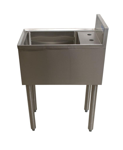 21"X12" S/S Underbar Dump Sink-cityfoodequipment.com