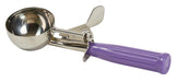 Ice Cream Disher, Size 12, Purple PP Hdl, Allergen Free (12 Each)-cityfoodequipment.com