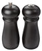 Salt & Pepper Grinder Set, Wooden, Black (12 Set)-cityfoodequipment.com