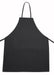 Full Length Bib Apron, Black (12 Each)-cityfoodequipment.com