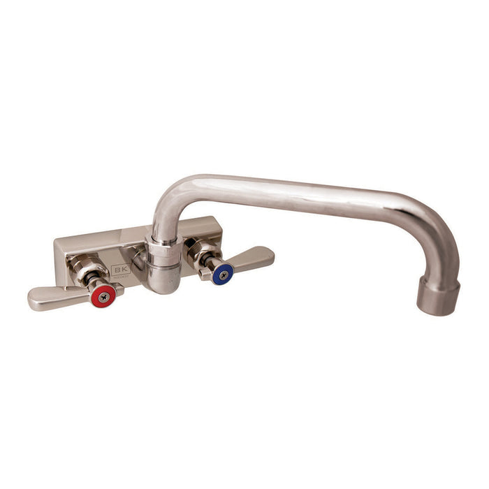 Evolution 4" Splash Mount S/S Faucet, 6" Swing Spout-cityfoodequipment.com