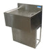 21"X24" S/S Underbar Drainboard w/ Base-cityfoodequipment.com