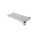 Galvanized Steel Work Table Adjustable Undershelf 36"W X 36"D-cityfoodequipment.com