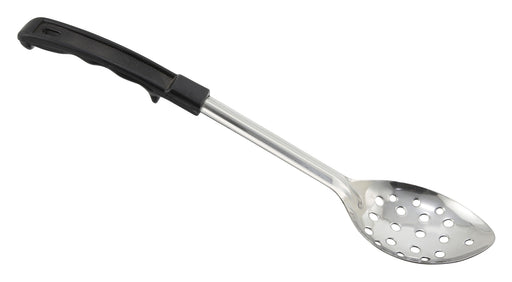 Winco Prime 13" S/S Perf Basting Spoon with Plastic Hdl, NSF (12 Each)-cityfoodequipment.com