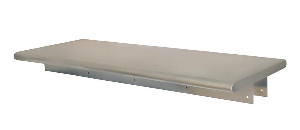 S/S Pass-Thru Shelf 18" x 96", 16 Ga T-304-cityfoodequipment.com