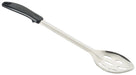 15" Slotted Basting Spoon, Stop Hook Plastic Hdl, S/S (12 Each)-cityfoodequipment.com