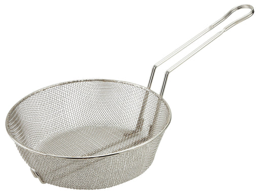 12" Culinary Basket, Fine Mesh, Nickel Plated (10 Each)-cityfoodequipment.com