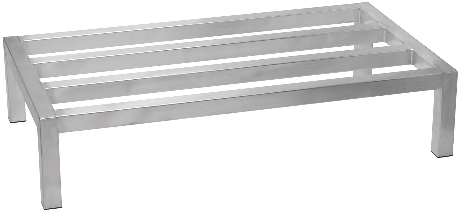 Dunnage Rack, 14" x 48" x 8", Aluminum, NSF (6 Each)-cityfoodequipment.com