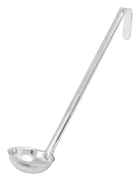 2oz Ladle, One-piece, S/S (12 Each)-cityfoodequipment.com