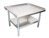 Compass Economy Equipment 
Stand. 73"L x 30"W x 23"H. 
T-430 18 ga Stainless Steel 
Top-cityfoodequipment.com