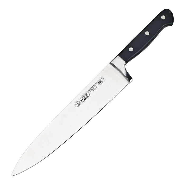 10" Chef Knife, Triple Riveted, Full Tang Forged Blade (6 Each)-cityfoodequipment.com