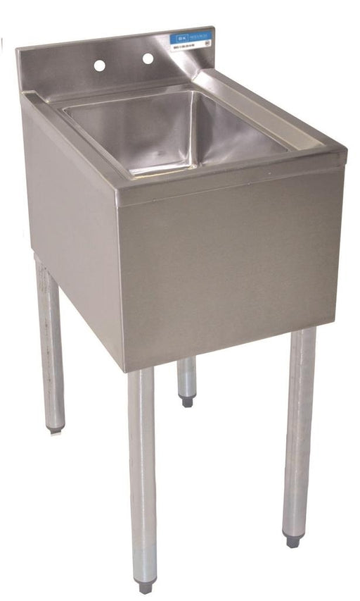 18" X 15" Underbar Dump Sink w/ Faucet-cityfoodequipment.com