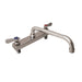 Evolution 8" Deck Mount S/S Faucet, 14" Swing Spout-cityfoodequipment.com