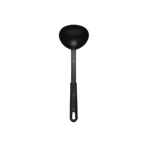 11 5/8" NYLON HEAT RESISTANT LADLE, BLACK, 410°F LOT OF 12 (Ea)-cityfoodequipment.com