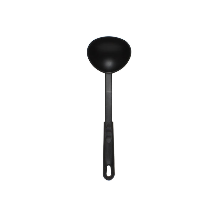 11 5/8" NYLON HEAT RESISTANT LADLE, BLACK, 410°F LOT OF 12 (Ea)-cityfoodequipment.com