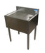 18"X12" S/S Underbar Drainboard-cityfoodequipment.com