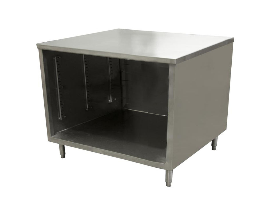 30" X 30" S/S Cabinet Base Chef Table-cityfoodequipment.com