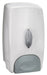 1L Soap Dispenser, Manual, White (12 Each)-cityfoodequipment.com