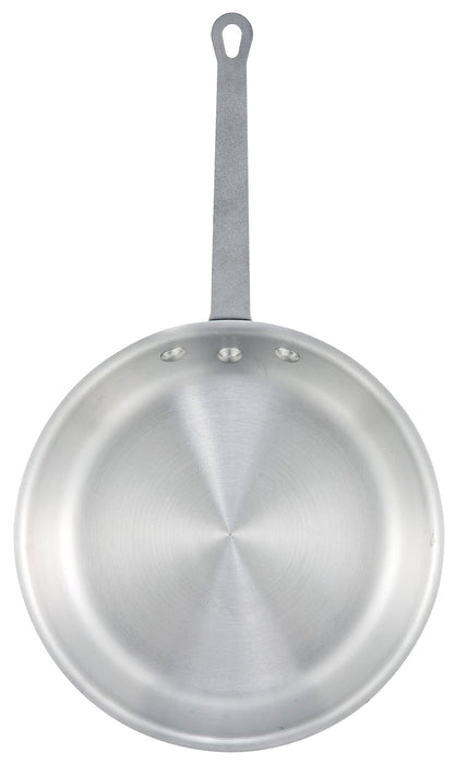 14" Alu Fry Pan, Gladiator, Natural Finish (6 Each)-cityfoodequipment.com