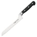 8" Offset Bread Knife, Triple Riveted, Full Tang Forged Blade (6 Each)-cityfoodequipment.com