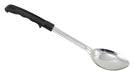 Winco Prime 13" S/S Solid Basting Spoon with Plastic Hdl, NSF (12 Each)-cityfoodequipment.com