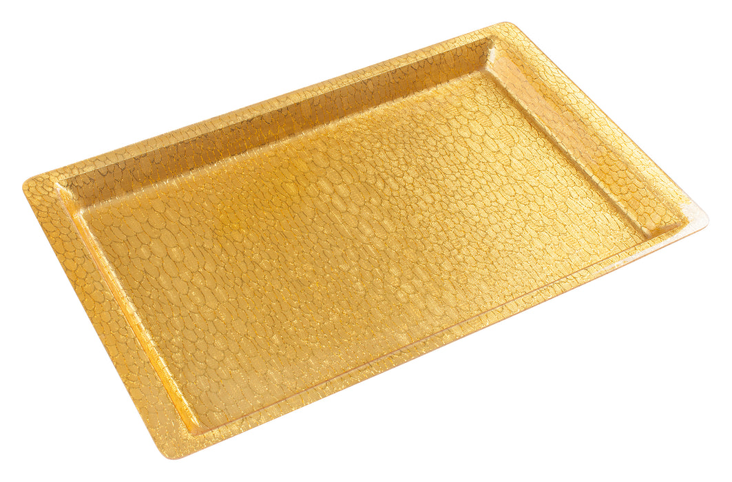 Display Tray, Gold, Acrylic (12 Each)-cityfoodequipment.com