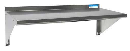 16 Ga T-304 Wall Shelf 14" x 48"-cityfoodequipment.com