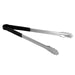 16" STAINLESS TONG, BLACK LOT OF 12 (Ea)-cityfoodequipment.com