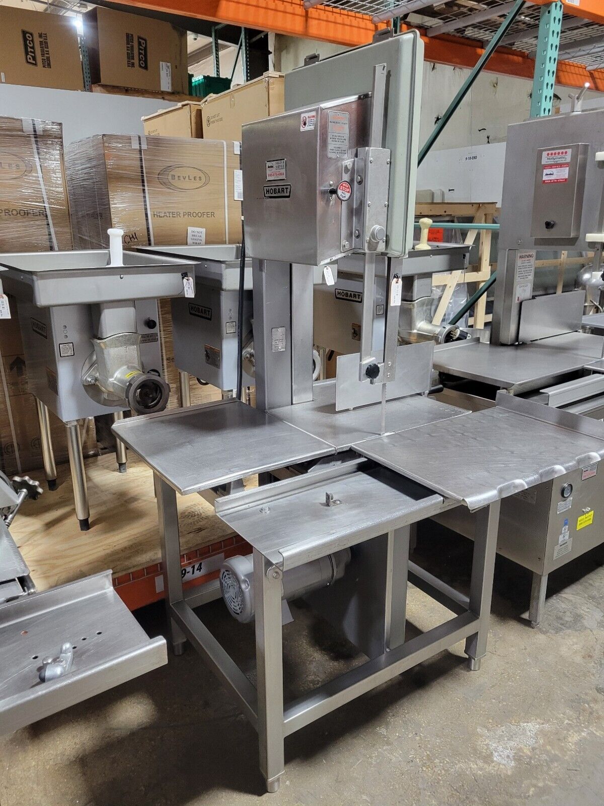 Used Hobart 5701D Commercial Meat Saw 200-230V, 3 Phase — City Food ...