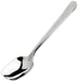 8" Slanted Plating Spoon, Solid (6 Each)-cityfoodequipment.com