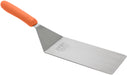 High Heat Hamburger Turner w/Offset, Orange Nylon Hdl, 5-1/8"x2-7/8" Blade (12 Each)-cityfoodequipment.com