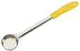 1oz Solid Food Portioner, One-piece, Yellow, S/S (12 Each)-cityfoodequipment.com