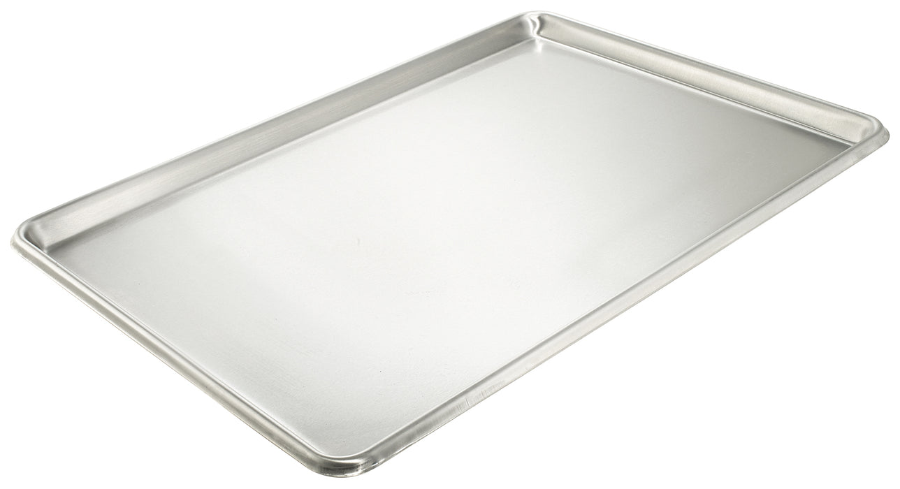 SS Sheet Pan, 2/3-Size, 16"x22", Open Bead, 20 Gauge, 18/8, NSF (12 Each)-cityfoodequipment.com