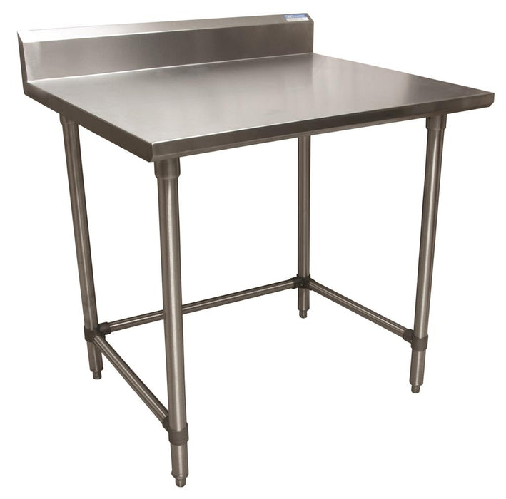 16 ga. S/S Work Table Open Base 5"Riser 36"Wx30"D-cityfoodequipment.com