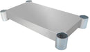 S/S Work Table Adjustable undershelf 96"W X 36"D-cityfoodequipment.com