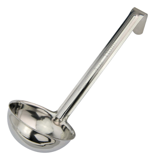 4oz Ladle w/6" Hdl, One-piece, S/S (12 Each)-cityfoodequipment.com