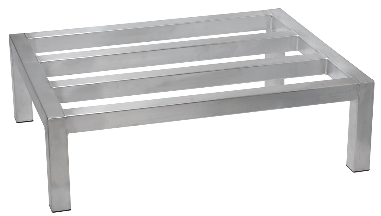 Dunnage Rack, 14" x 24" x 8", Aluminum, NSF (8 Each)-cityfoodequipment.com