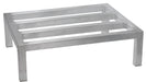 Dunnage Rack, 14" x 24" x 8", Aluminum, NSF (8 Each)-cityfoodequipment.com