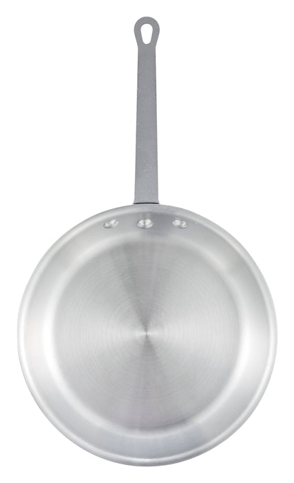 14" Alu Fry Pan, Majestic, Satin Finish (6 Each)-cityfoodequipment.com