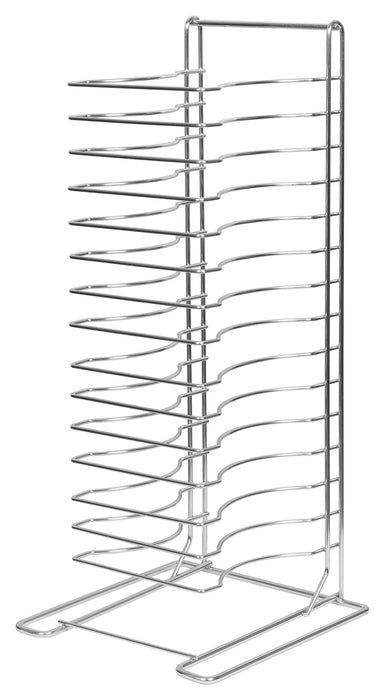 Pizza Rack, 15 Slots, Chrome Plated (2 Each)-cityfoodequipment.com