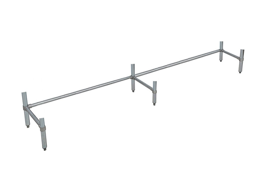 Galvanized Open Base Table Kit, 84 X 24-cityfoodequipment.com